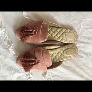 Birdies “The Robin” Blush Colored Slip-On Slipper